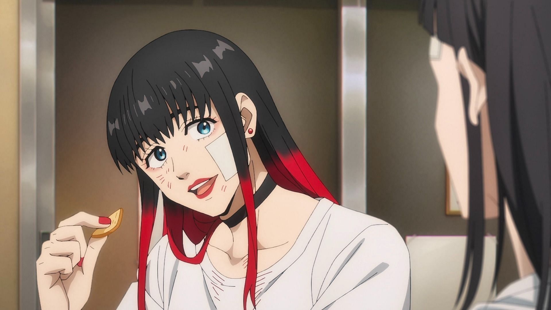 Tsubakino asks Suzuri about his likes in Wind Breaker season 2 episode 11 (Image via CloverWorks)